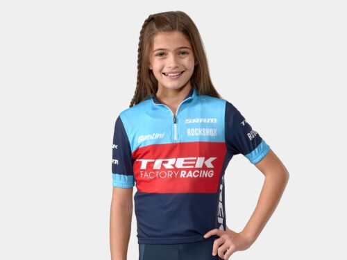 Santini Trek Factory Racing XC Team Replica Kids' Cycling Je